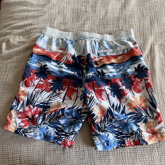 Tommy Bahama Baja Sunset Paradise 9.5" Board Shorts Men’s Large Swim Trunks - Picture 10 of 10